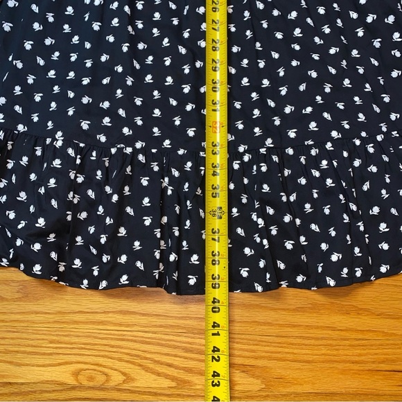 Croft & Barrow women’s black and white midi dress flowy comfortable size M - Picture 14 of 14